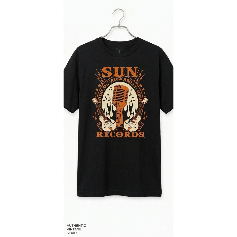 NEW Sun Record Studio Steady Shirt Size‎ Large Rockabilly NWT Excellent CR60